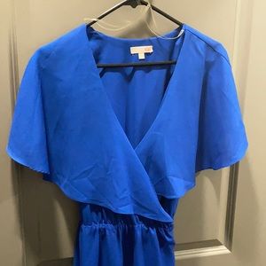 Beautiful Blue Gianni Bini wrap dress!
